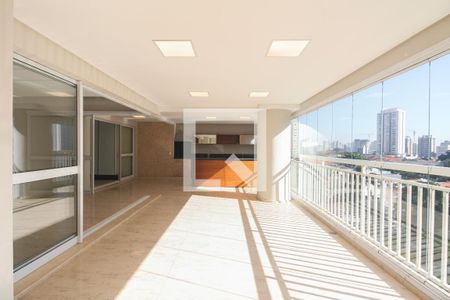 Varanda Gourmet de apartamento à venda com 3 quartos, 242m² em Chácara Santo Antônio (zona Leste), São Paulo