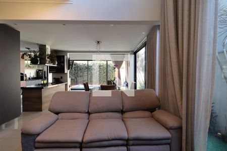 Sala de casa de condomínio para alugar com 3 quartos, 197m² em Condomínio Buona Vita Ribeirão, Ribeirão Preto