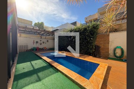 Área comum - Piscina de casa de condomínio para alugar com 3 quartos, 197m² em Condomínio Buona Vita Ribeirão, Ribeirão Preto