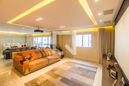 Sala de TV de apartamento para alugar com 3 quartos, 232m² em Alphaville Industrial, Barueri