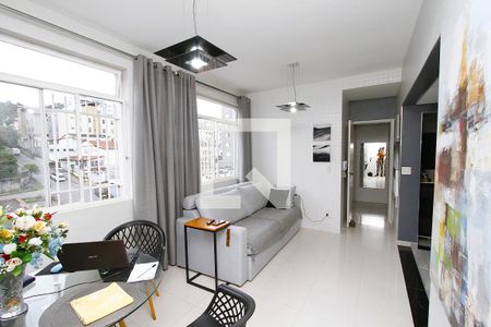 Sala de apartamento à venda com 2 quartos, 58m² em Salgado Filho, Belo Horizonte