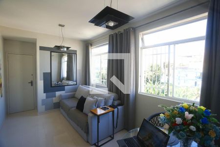 Sala de apartamento à venda com 2 quartos, 58m² em Salgado Filho, Belo Horizonte