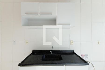 Cozinha de apartamento à venda com 1 quarto, 35m² em Parque Santa Fé, Porto Alegre