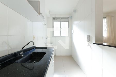 Cozinha de apartamento à venda com 1 quarto, 35m² em Parque Santa Fé, Porto Alegre