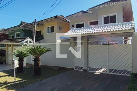 Fachada de casa de condomínio à venda com 3 quartos, 198m² em Anil, Rio de Janeiro