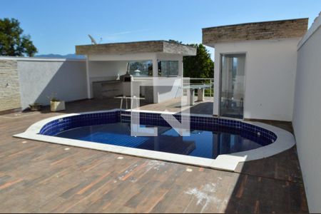 Área comum de casa de condomínio à venda com 3 quartos, 198m² em Anil, Rio de Janeiro