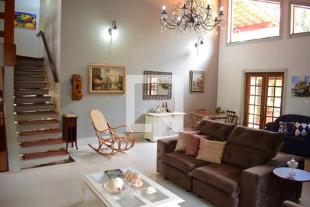 Sala de casa de condomínio para alugar com 4 quartos, 600m² em Jardim Canada, Ribeirão Preto