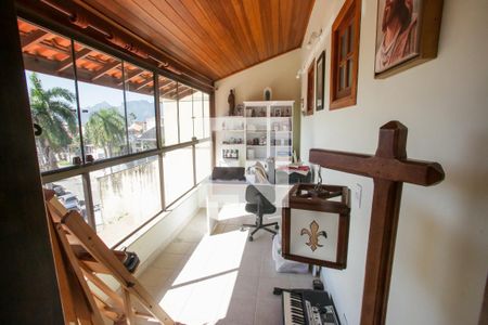 Varanda do Quarto Suíte1 de casa para alugar com 3 quartos, 297m² em Taquara, Rio de Janeiro