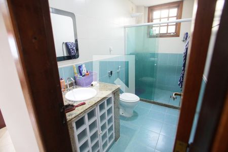 Banheiro da Sala de casa para alugar com 3 quartos, 297m² em Taquara, Rio de Janeiro