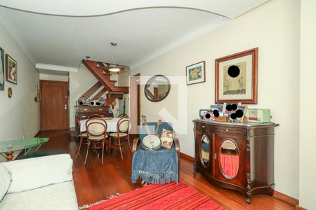 Sala de apartamento à venda com 3 quartos, 239m² em Petrópolis, Porto Alegre