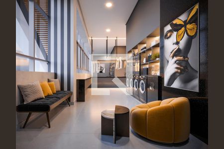 Área comum de kitnet/studio à venda com 1 quarto, 26m² em Perdizes, São Paulo