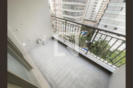 Varanda do Studio de kitnet/studio à venda com 1 quarto, 26m² em Perdizes, São Paulo
