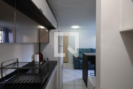 Cozinha e Área de Serviço de apartamento à venda com 2 quartos, 40m² em Mato Grande, Canoas