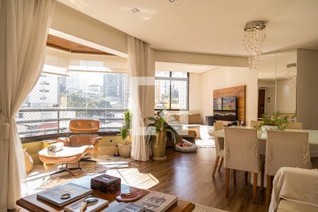 Sala de apartamento à venda com 3 quartos, 126m² em Vila Mascote, São Paulo