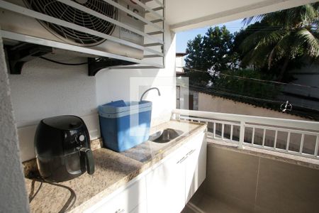 Varanda da Sala de apartamento à venda com 2 quartos, 64m² em Pechincha, Rio de Janeiro