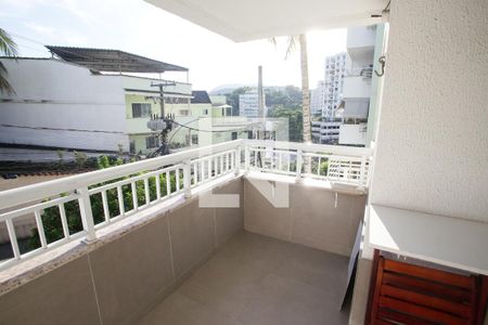 Varanda da Sala de apartamento à venda com 2 quartos, 64m² em Pechincha, Rio de Janeiro