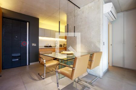 Sala de apartamento à venda com 1 quarto, 70m² em Itaim Bibi, São Paulo