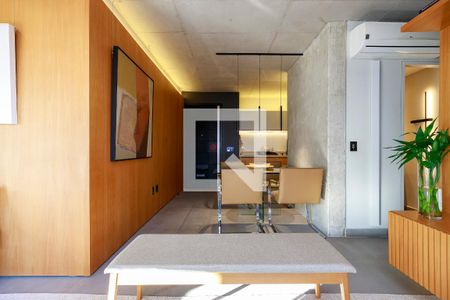 Sala de apartamento à venda com 1 quarto, 70m² em Itaim Bibi, São Paulo