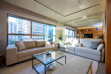 Sala de apartamento à venda com 1 quarto, 70m² em Itaim Bibi, São Paulo