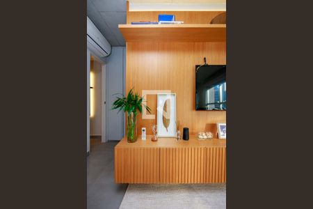 Sala de apartamento à venda com 1 quarto, 70m² em Itaim Bibi, São Paulo