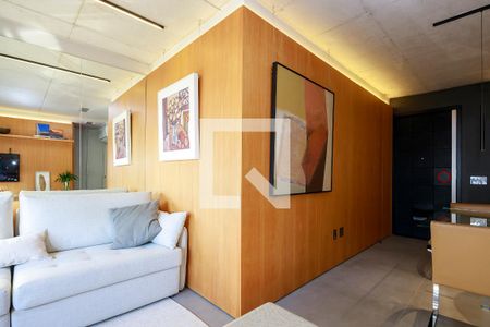 Sala de apartamento à venda com 1 quarto, 70m² em Itaim Bibi, São Paulo