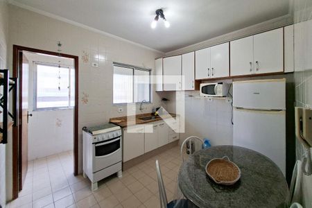 Cozinha de apartamento para alugar com 1 quarto, 72m² em Cidade Ocian, Praia Grande
