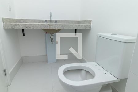Banheiro de kitnet/studio à venda com 1 quarto, 25m² em Perdizes, São Paulo