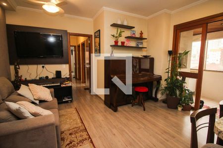 Sala de apartamento à venda com 3 quartos, 73m² em Menino Deus, Porto Alegre