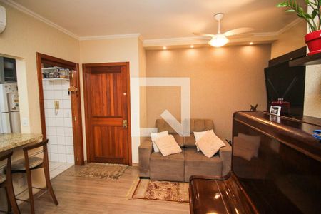 Sala de apartamento à venda com 3 quartos, 73m² em Menino Deus, Porto Alegre