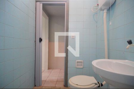 Banheiro de kitnet/studio para alugar com 1 quarto, 38m² em Guarani, Novo Hamburgo
