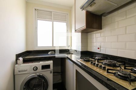 Cozinha de apartamento à venda com 2 quartos, 51m² em São José, Canoas