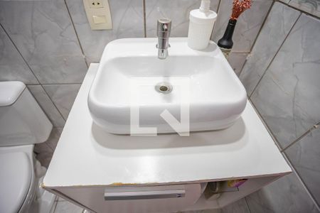 Banheiro  de apartamento à venda com 3 quartos, 86m² em Parque Sete de Setembro, Diadema