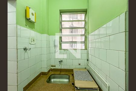 Cozinha de apartamento à venda com 1 quarto, 30m² em Centro, Rio de Janeiro