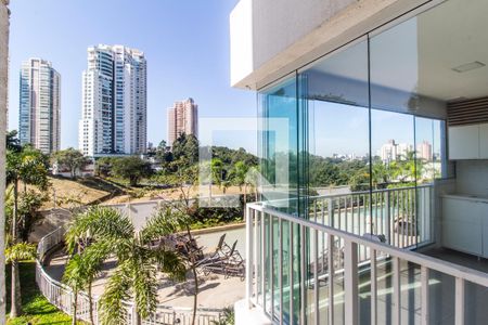 Vista da Sala de apartamento à venda com 2 quartos, 69m² em Alphaville Empresarial, Barueri