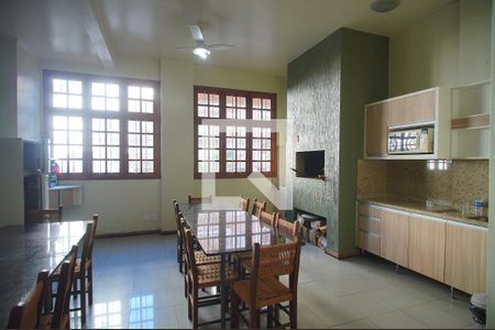 Área comum - Salão de festas de apartamento à venda com 2 quartos, 107m² em Centro, São Leopoldo