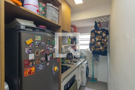 Cozinha de kitnet/studio à venda com 1 quarto, 45m² em Vila Buarque, São Paulo