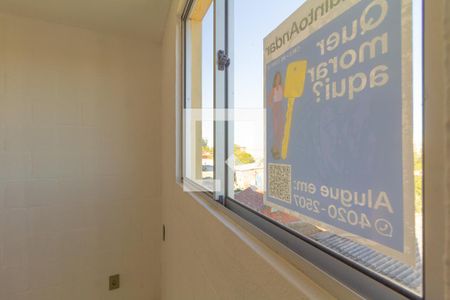 Placa de apartamento para alugar com 2 quartos, 38m² em Mato Grande, Canoas