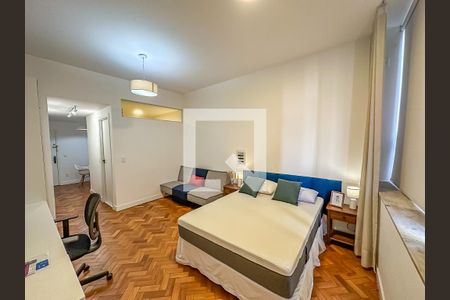 Sala/Quarto de apartamento para alugar com 1 quarto, 32m² em Centro, Rio de Janeiro