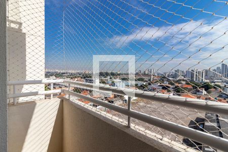 Varanda da Sala de apartamento para alugar com 2 quartos, 50m² em Carandiru, São Paulo