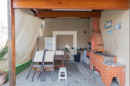 Área comum - Churrasqueira de casa à venda com 3 quartos, 142m² em Jardim Ipaussurama, Campinas