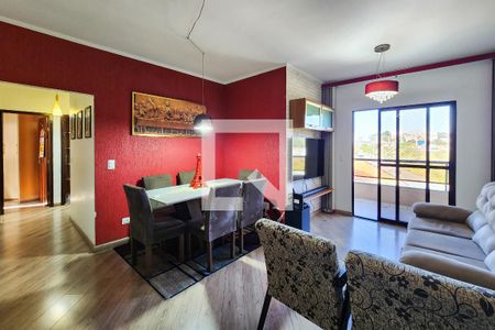 Sala de apartamento à venda com 3 quartos, 101m² em Vila Euclides, São Bernardo do Campo