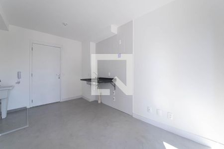 Sala/Cozinha de apartamento à venda com 1 quarto, 27m² em Campo Belo, São Paulo