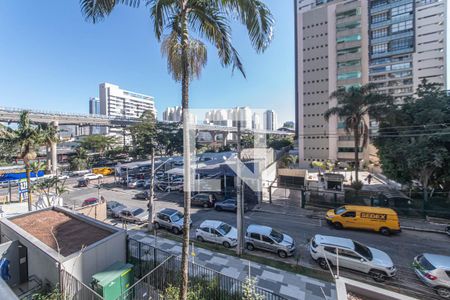 Vista da Varanda Sala/Cozinha de apartamento à venda com 1 quarto, 27m² em Campo Belo, São Paulo