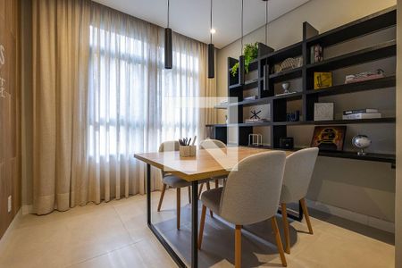 Área comum - Home Office de kitnet/studio à venda com 1 quarto, 21m² em Jardim Paulista, São Paulo