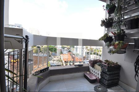 Sacada da Sala de apartamento à venda com 2 quartos, 58m² em Vila Mazzei, São Paulo