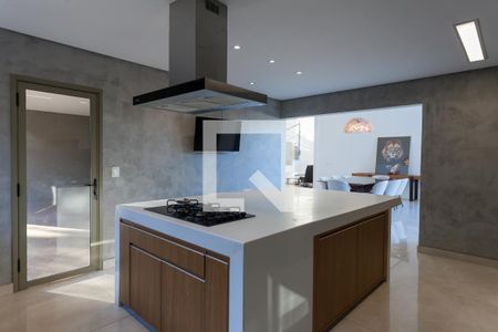 Cozinha de casa de condomínio à venda com 4 quartos, 570m² em Jardim Canada, Nova Lima