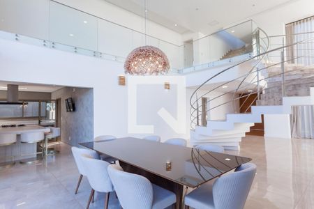 Sala de Jantar de casa de condomínio à venda com 4 quartos, 570m² em , Nova Lima