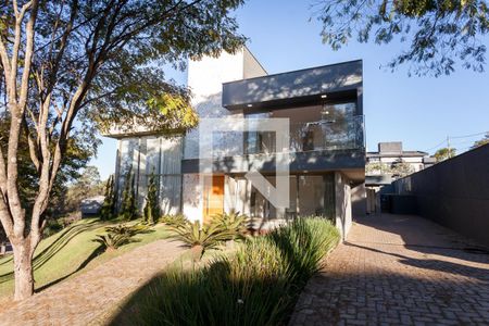 Fachada de casa de condomínio à venda com 4 quartos, 570m² em Jardim Canada, Nova Lima