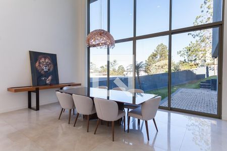Sala de Jantar de casa de condomínio à venda com 4 quartos, 570m² em , Nova Lima