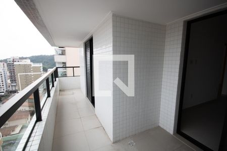 Varanda de apartamento para alugar com 2 quartos, 78m² em Canto do Forte, Praia Grande